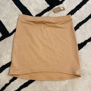 SKIMS Camel Bikini Skirt